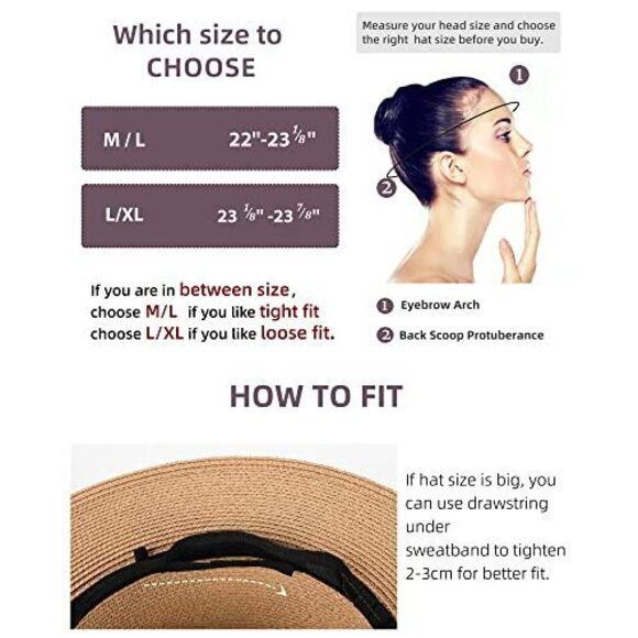 WOMENS MENS WIDE BRIM STRAW PANAMA HAT FEDORA SUMMER BEACH SUN HATS UPF STRAW main image 4